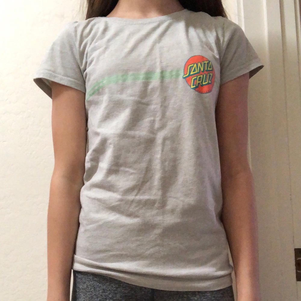 Girls Santa Cruz Skateboards T shirt